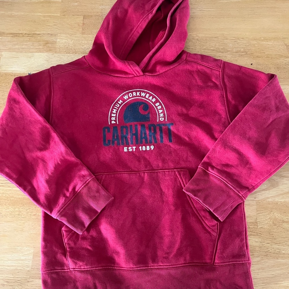 Carhartt Kids Red Hoodie